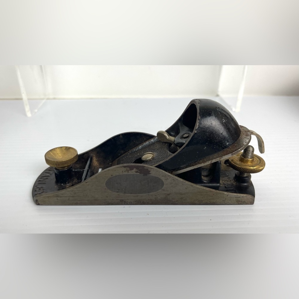 Fine Antique STANLEY No. 9-1/4 Mouth Block wood Plane - Picture 2 of 16
